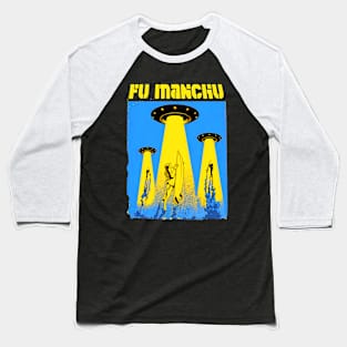 Fu Manchu Baseball T-Shirt